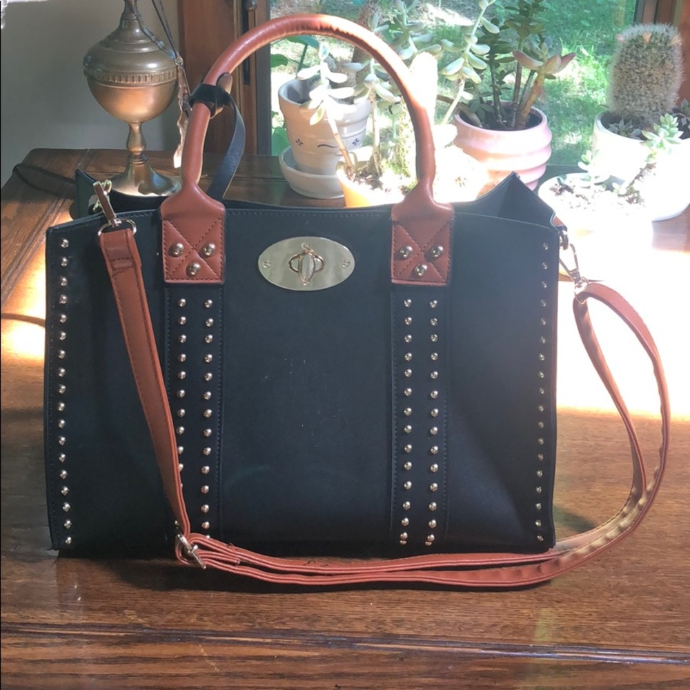 Black & Tan (made for monogram) purse